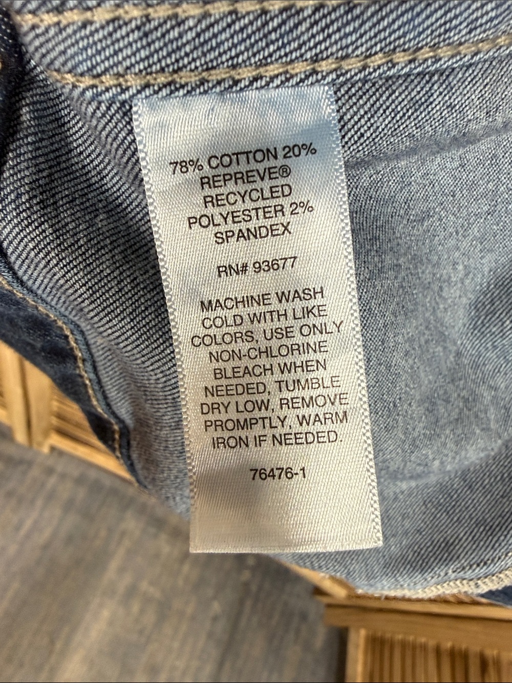 Liz Claiborne Indigo Blue Women's Denim Jacket XXL - Picture 8 of 10